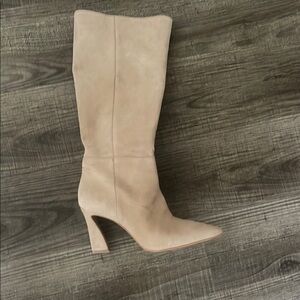 Vince Camuto Tan Heeled Boots with Stiletto Heel